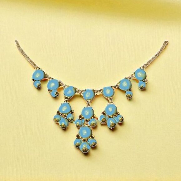 Vintage 1970’s Bubble Bib Statement Necklace - Picture 2 of 3